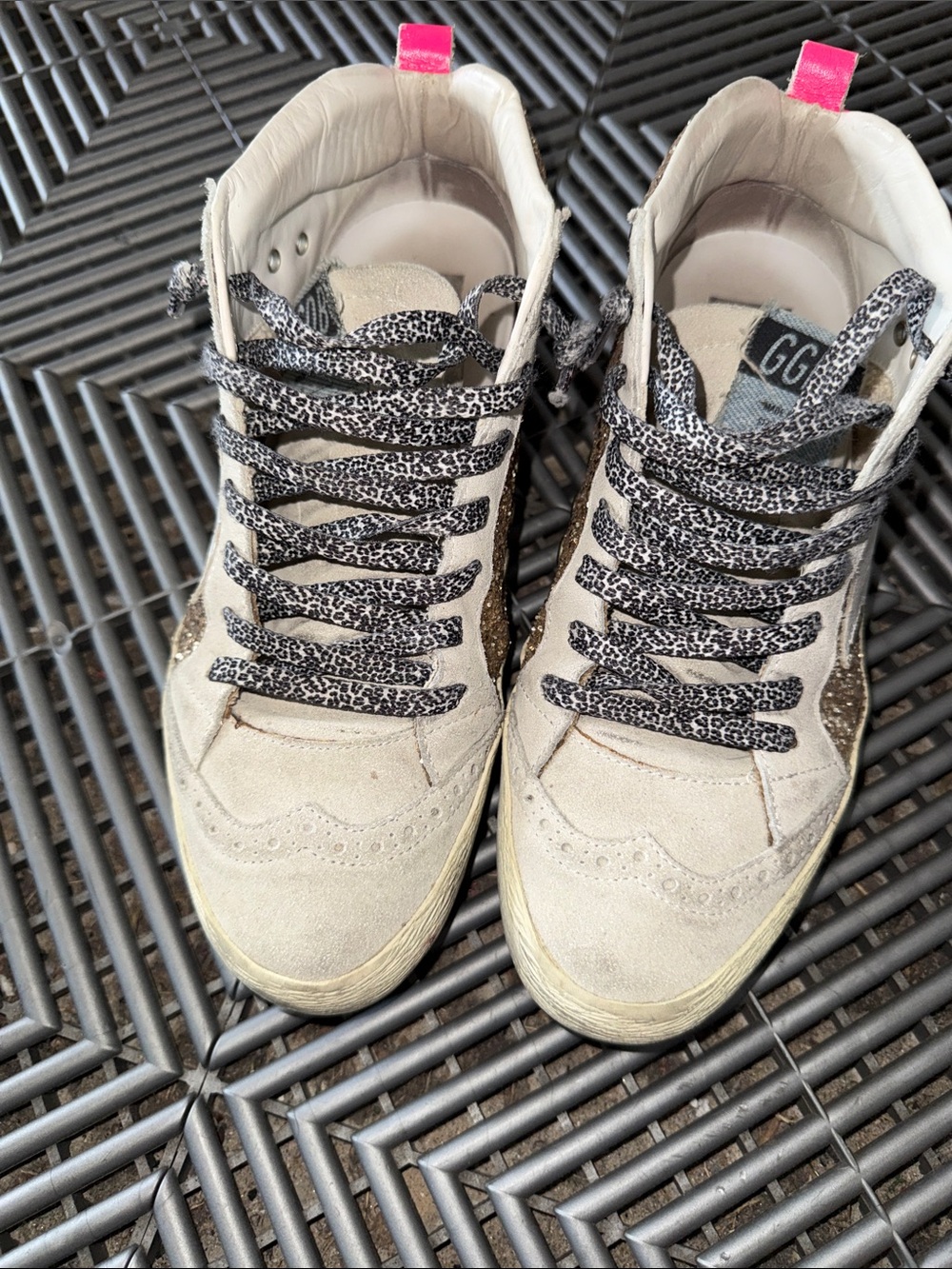 Golden Goose - Midstar mid top gold 38 - Picture 7 of 11